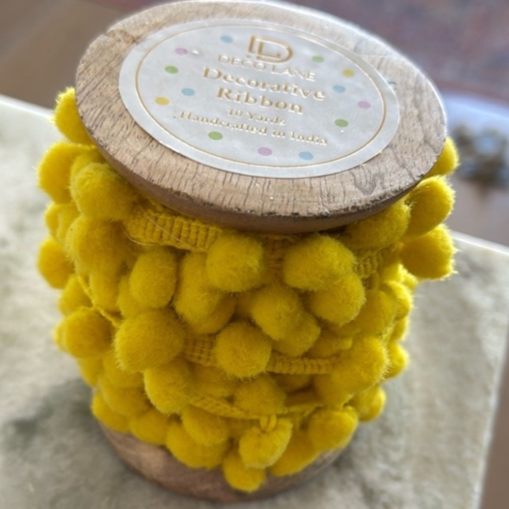 Yellow Decorative Ribbon